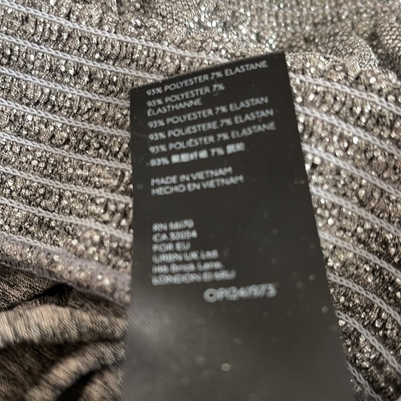 Anthropology Metallic Jogger Pants - Picture 8 of 8